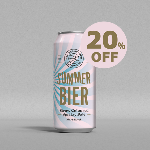 SUMMER BIER - STRAW COLOURED SPRITZY PALE – 4.5%